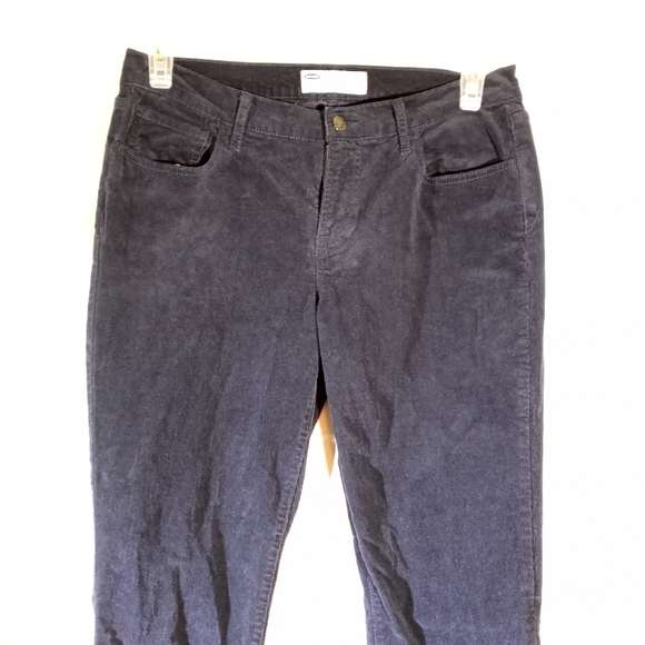 Old Navy Sweeheart Blue Corduroy Pants Size 8 Long - Picture 2 of 10